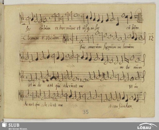 Clemens non Papa, Jacobus: Fac mecum signum