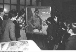 Jugendweihen, 1961 / 1963 & Dresden, Jugendstunde bei der Stadtleitung der Sozialistischen Einheitspartei Deutschlands (SED), im VEB Sachsenwerk Niedersedlitz, am Dresdner Stadtmodell, am Landgericht, mit Heinz Bausch, u.a., 1961 / 1963