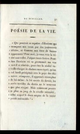 Poésie De La Vie.