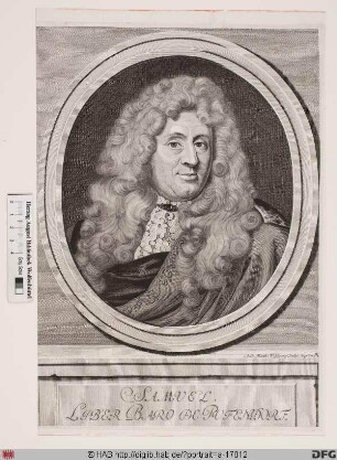 Bildnis Samuel Pufendorf (1694 Frhr. von)
