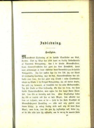 Indledning.