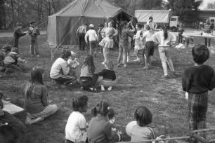 Maifest des Bürgerausschusses Bellenäcker für die Bewohnerinnen und Bewohner der Bellenäckersiedlung