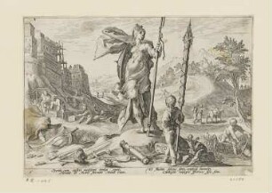 Ehernes Zeitalter, Blatt 5 der Folge "Ovids Metamorphosen Buch I"