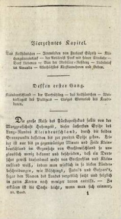 Dessen erster Gang