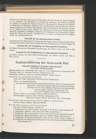 Studentenführung der Universität Kiel
