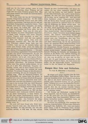 2: Einiges über Oele und Oelfarben [4]