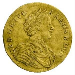 Münze, Dukat (Tschervonez), 1713