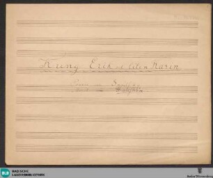 Kung Erik och liten Karin - Don Mus.Ms. 2744 : V, pf