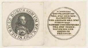 Bildnis des Friedrich II. von Preußen