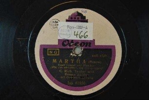 Martha : Duett Lyonell und Plumket: "Wie das schnattert, wie das plappert" / (Flotow)