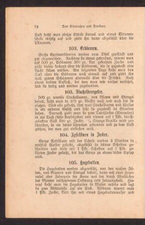 104. Apfelsinen in Zucker.