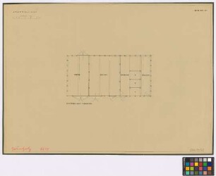 [Sterup([Landkreis Flensburg-Land])]: Grünholzhof. Remisenhaus (Grundriss)