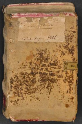 Gebet- und Andachtsbuch, obdt. : Ms. germ. oct. 567