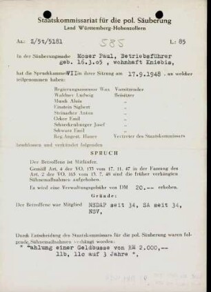 Moser, Paul