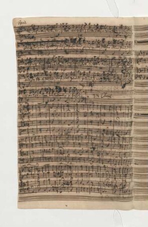 6. Recit[ativo] (B): Sieh meinen Willen an