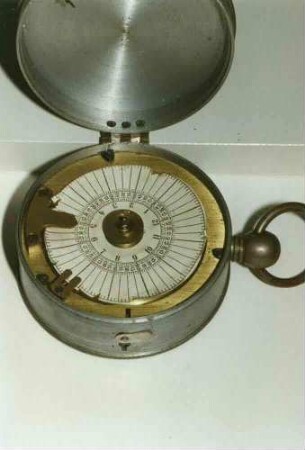 Papierscheibenwächteruhr, tragbar