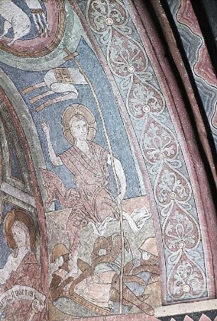 Auferstehung Christi (östliche Bogenlaibung)