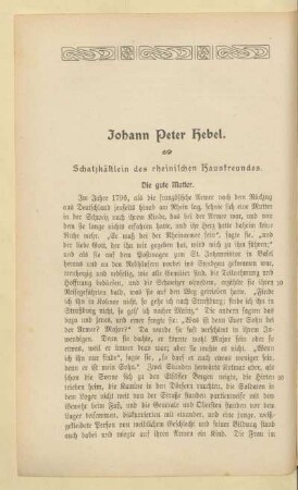 Johann Peter Hebel