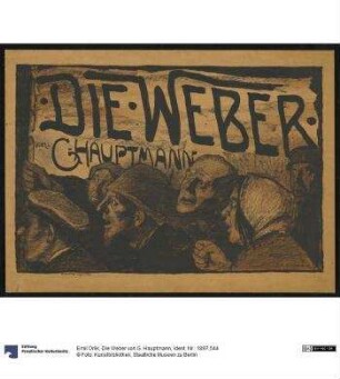 Die Weber von G. Hauptmann