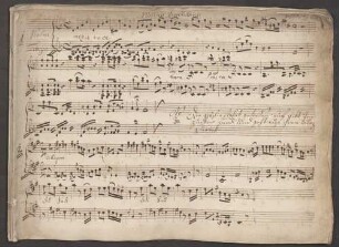 Der Geburtstag - Musiksammlung der Grafen zu Toerring-Jettenbach 62 : Pantomima. Der Geburtstag oder Hörner stangen sich leicht