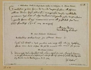 Handschriften von Dürer, Pirckheimer und Cochlaeus