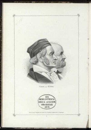 Gauss und Weber