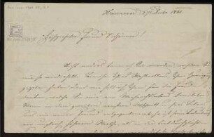 Hannover, 27.12.1861