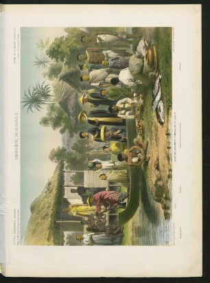 Pl. X. Indo-Chine méridionale. Costumes annamites, cambodgiens et siamois