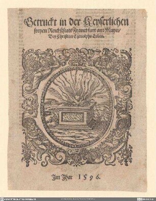 Druckermarke Egenolff, Christian 