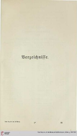 1. Abschnitt: Ortsverzeichnisse