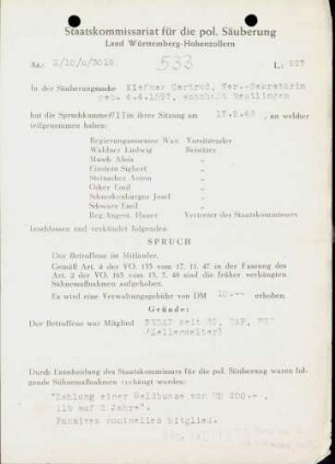 Kiefner, Gertrud