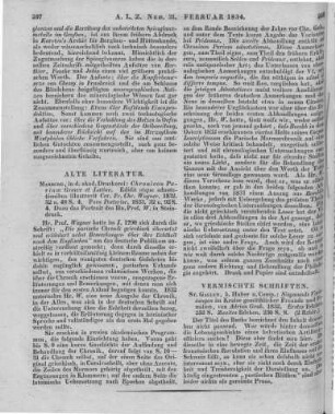 Grob, A.: Siegmunds Vorlesungen im Kreise gemüthlicher Freunde und Familien. Bdchen. 1-2. Sakt Gallen: Huber 1832