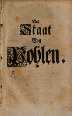 Der Staat von Pohlen