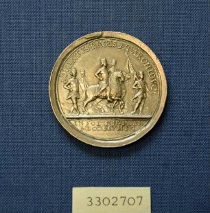Medaille auf den Besuch des Königs Joseph II und dessen Bruder Leopold in den ungarischen Bergstätten