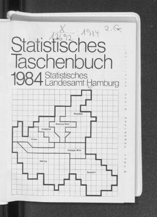 1984: Statistisches Taschenbuch // Statistisches Landesamt Hamburg