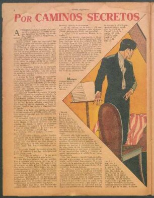 Por caminos secretos : Novela corta de Joaquín Linares