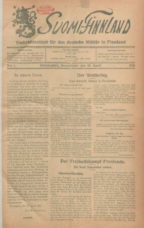 1918: Suomi-Finnland
