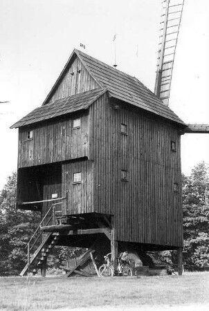 Neschwitz-Saritsch. Bockmühle, Baujahr 1733 (1953 restauriert, 1977 nach Luga umgesetzt)