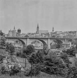 Bautzen von der Gärtnerei : Bautzen. Stadtansicht