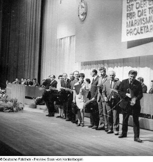Eröffnung Parteilehrjahr 1972/1973