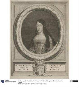 Porträt der Marie Louise d'Orléans, Königin von Spanien