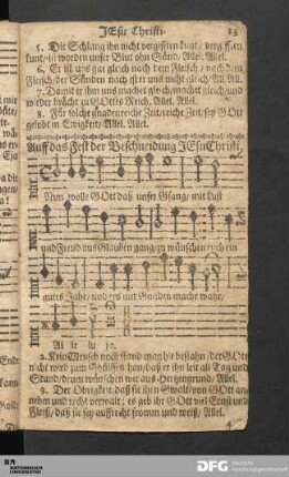 Auff das Fest der Beschneidung JEsu Christi.