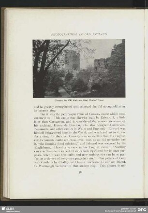 Chester, the Old Wall, and King Charles' Tower