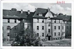 Grimma. Artillerie - Regiment 14. Kaserne