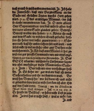 Kurtzer Bericht und Antwort auff Johann Schefflers, Philosophiae und Medicinae Doctoris, wie auch der Römischen Kirchen Priesters Traum und Triumph ...