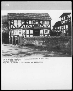 Ehemals Hof Rühl & Hof Klimek