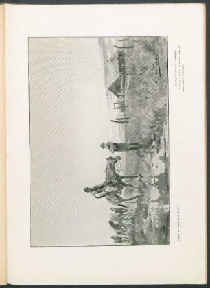 L'enclos de Don Cornelio : Le vieux accuellit le gaucho avec son même sourir hospitalier.