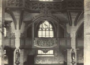 Freiberg, Dom, Königsempore im nördlichen Seitenschiff