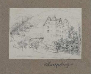 Schweppenburg (Niederlützingen, Gemeinde Brohl-Lützing, Rheinland-Pfalz): Schloss Schweppenburg