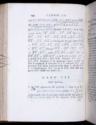 Capo III. Dell' Iperbola.